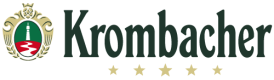 Logo Krombacher Brauerei mit fünf Sternen.